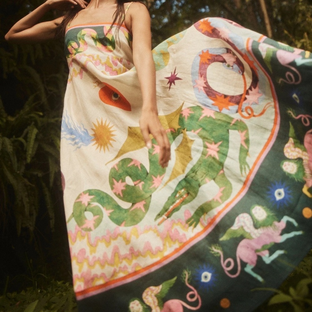 Alemais Seeker sundress